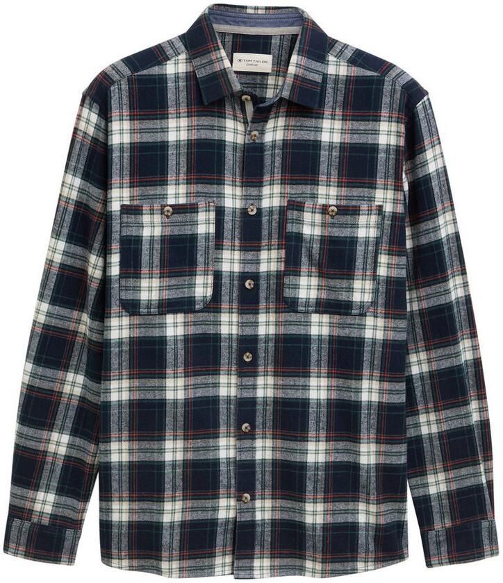 Tom Tailor Overhemd met lange mouwen met borstzakken - Foto 2