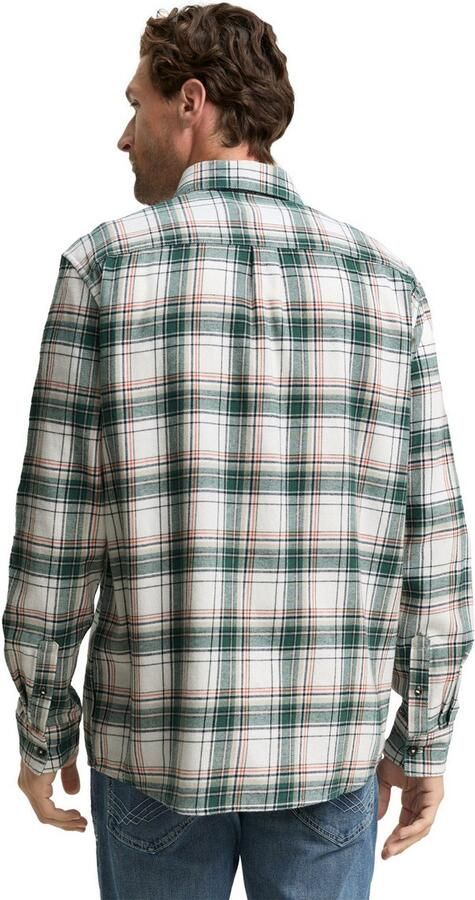 Tom Tailor Overhemd met lange mouwen met borstzakken - Foto 4