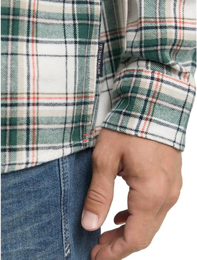 Tom Tailor Overhemd met lange mouwen met borstzakken