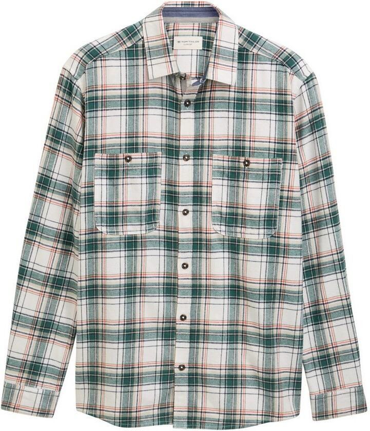 Tom Tailor Overhemd met lange mouwen met borstzakken - Foto 3