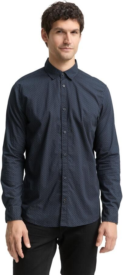 Tom Tailor Overhemd met lange mouwen met patroon - Foto 6