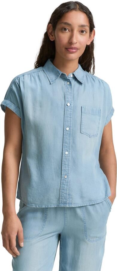 Tom Tailor Overhemdblouse met borstzak - Foto 6