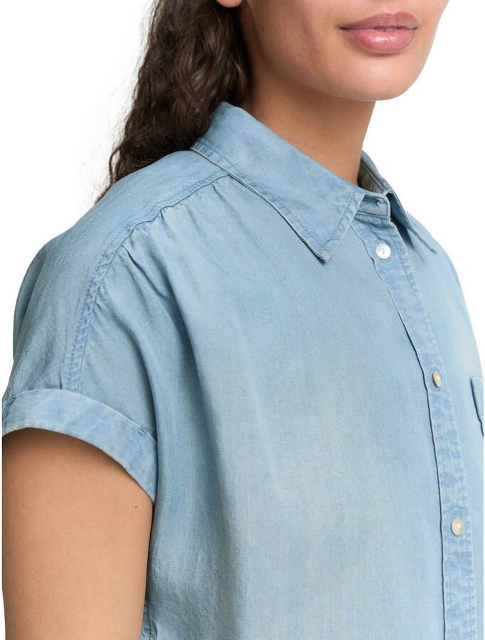 Tom Tailor Overhemdblouse met borstzak