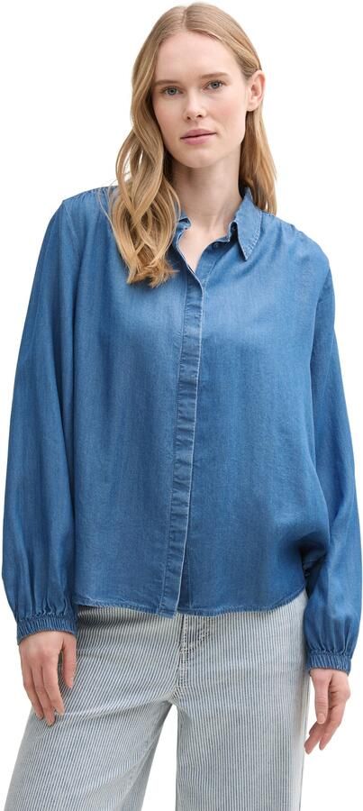 Tom Tailor Overhemdblouse met kentkraag - Foto 5