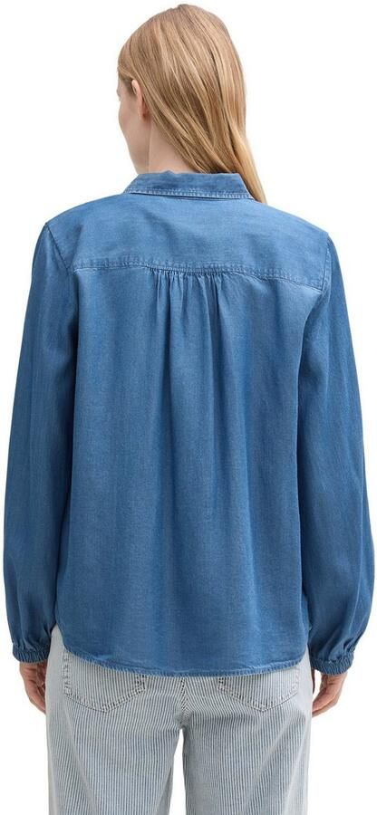 Tom Tailor Overhemdblouse met kentkraag - Foto 3