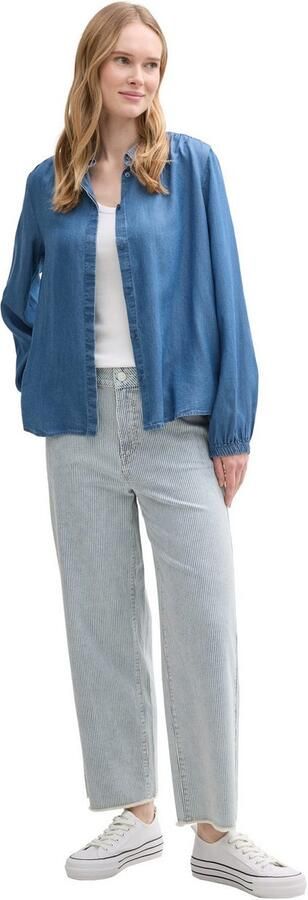 Tom Tailor Overhemdblouse met kentkraag - Foto 4