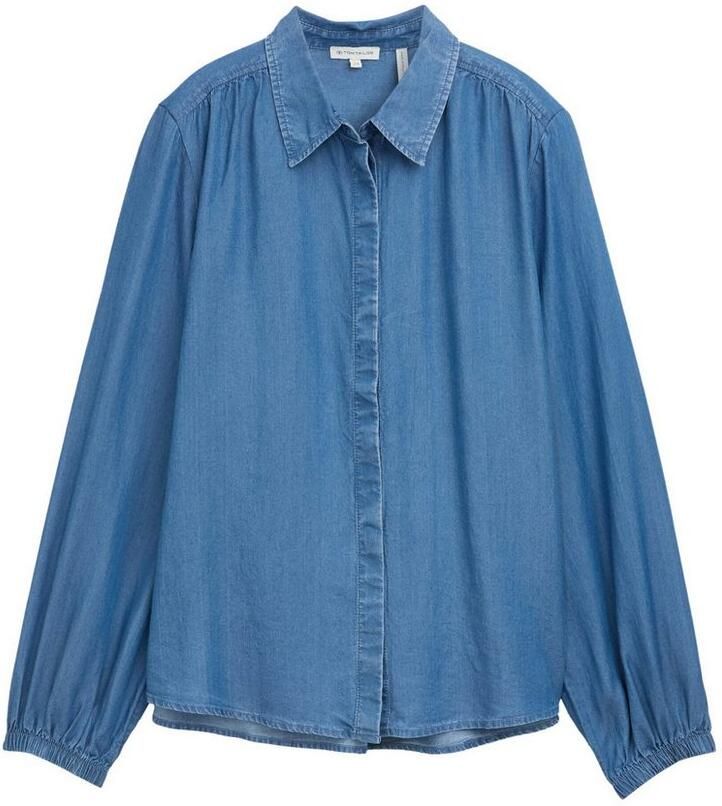 Tom Tailor Overhemdblouse met kentkraag - Foto 2