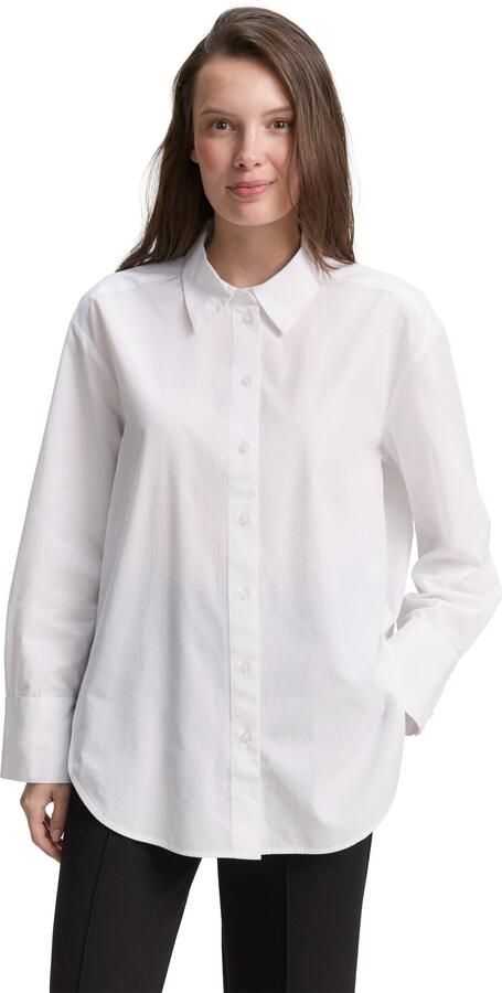 Tom Tailor Regular fit overhemdblouse van een mix van lyocell en katoen - Foto 6