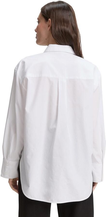 Tom Tailor Regular fit overhemdblouse van een mix van lyocell en katoen - Foto 4