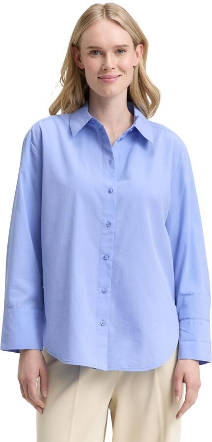 Tom Tailor Overhemdblouse met chetten - Foto 6