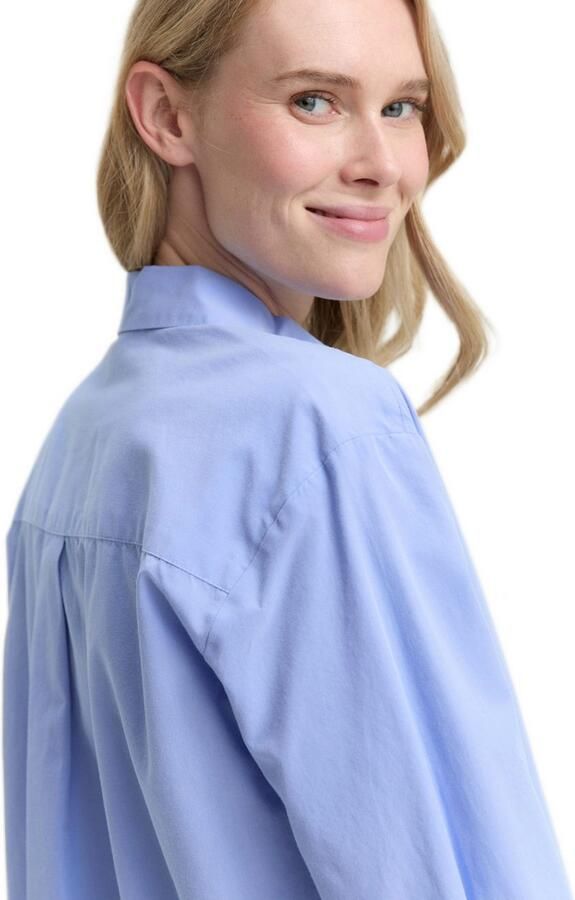 Tom Tailor Overhemdblouse met chetten - Foto 3