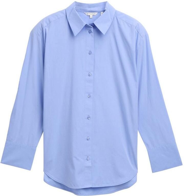 Tom Tailor Overhemdblouse met chetten - Foto 2