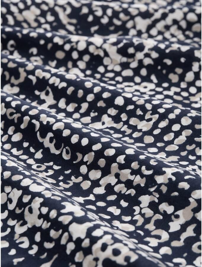 Tom Tailor Regular fit overhemdblouse van een mix van katoen en modal