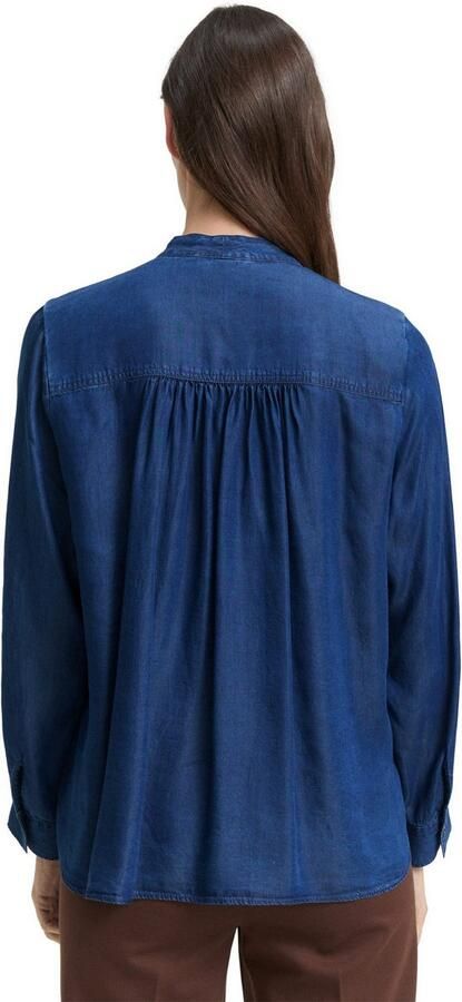 Tom Tailor Overhemdblouse met strik bij de kraag - Foto 5