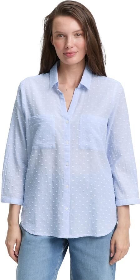 Tom Tailor Overhemdblouse met zakken - Foto 6