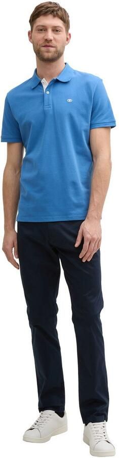 Tom Tailor Regular fit poloshirt van katoen-piqué met logostitching - Foto 4