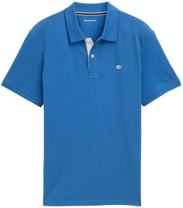 Tom Tailor Regular fit poloshirt van katoen-piqué met logostitching - Foto 2