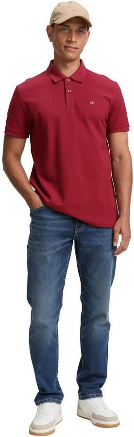 Tom Tailor Poloshirt met contrasterende knoopsluiting - Foto 5