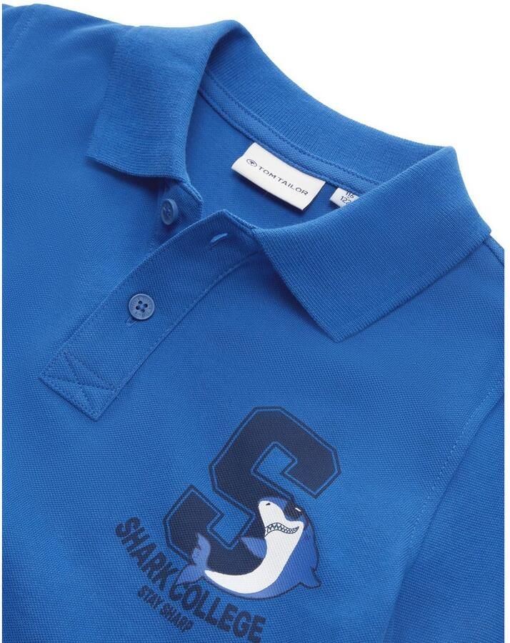 Tom Tailor Poloshirt met print