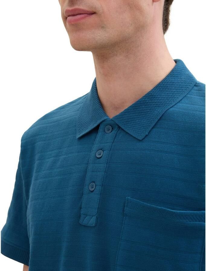 Tom Tailor Poloshirt met structuur