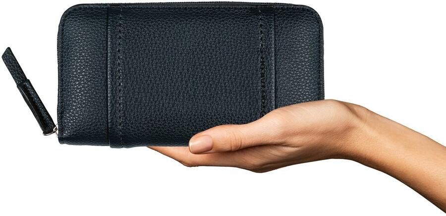 Tom Tailor Portemonnee Beca van hoogwaardig kunstleer met functionele details - Foto 2