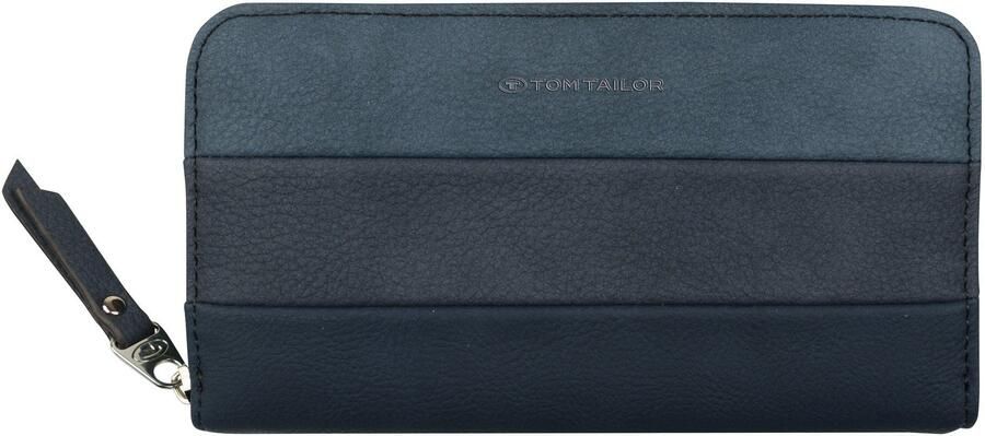 Tom Tailor Portemonnee ELLEN Long zip wallet in modieus streepdessin - Foto 3