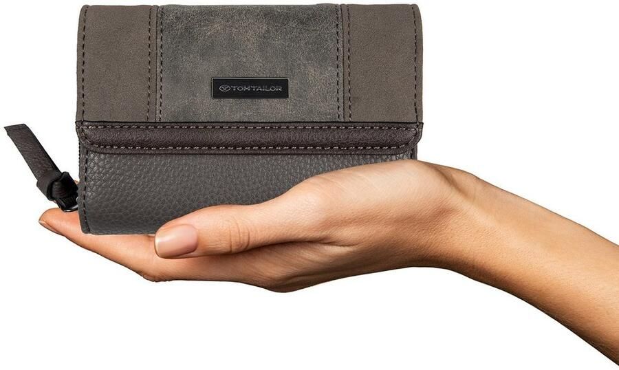 Tom Tailor Portemonnee Juna in bijzonder mooie materialenmix - Foto 3
