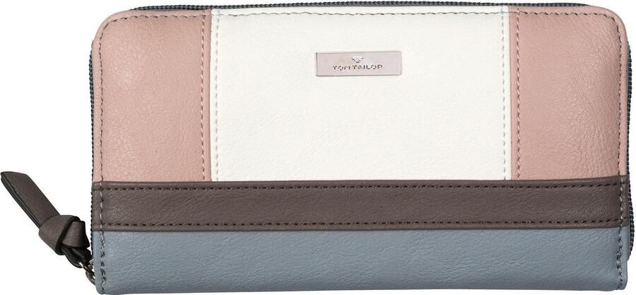 Tom Tailor Portemonnee Juna in sportieve kleurencombinatie