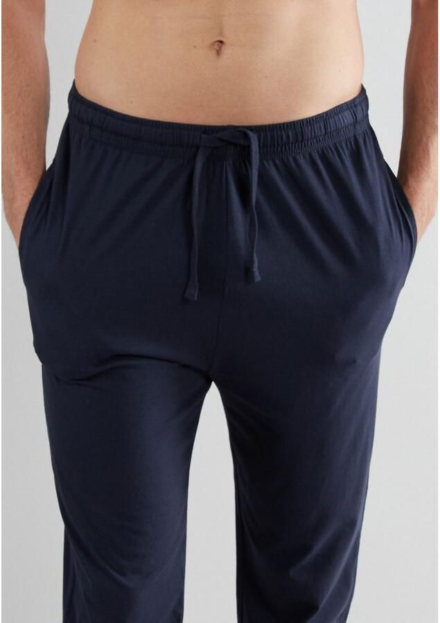 Tom Tailor Pyjamabroek Cansas Bindband zijzakken smalle fit comfortabel zacht ade d