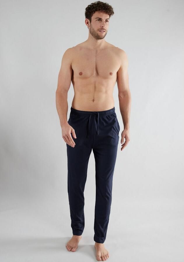 Tom Tailor Pyjamabroek Cansas Bindband zijzakken smalle fit comfortabel zacht ade d - Foto 2