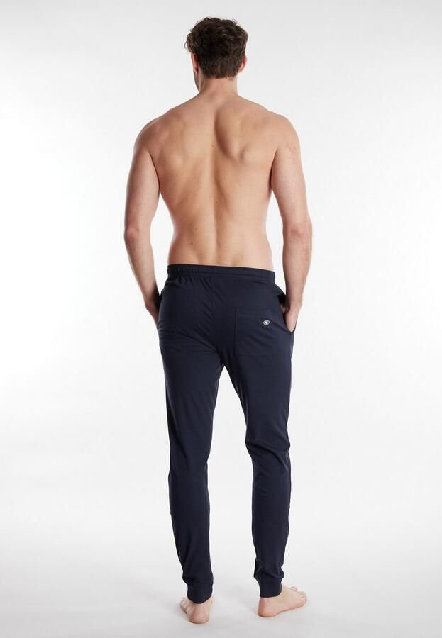 Tom Tailor Pyjamabroek Cansas Bindband zijzakken smalle fit comfortabel zacht ademend - Foto 5