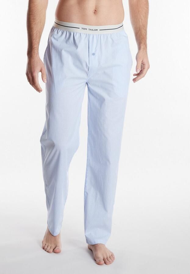 Tom Tailor Pyjamabroek Dakota Logoband zijzakken los comfortabel ade d elastisch (1-delig) - Foto 4