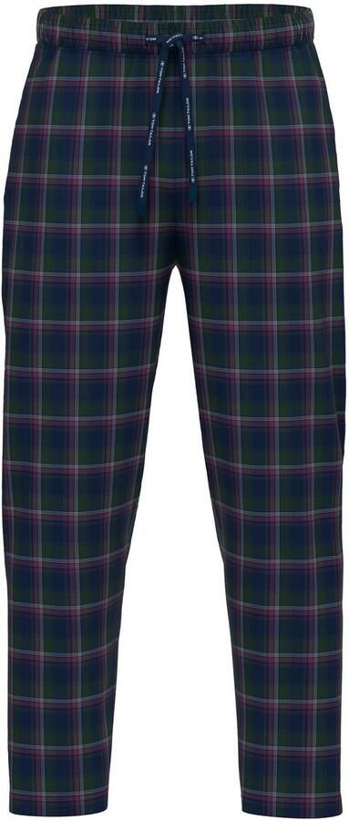 Tom Tailor Pyjamabroek Milos met elastische tailleband trekkoord geruit - Foto 6