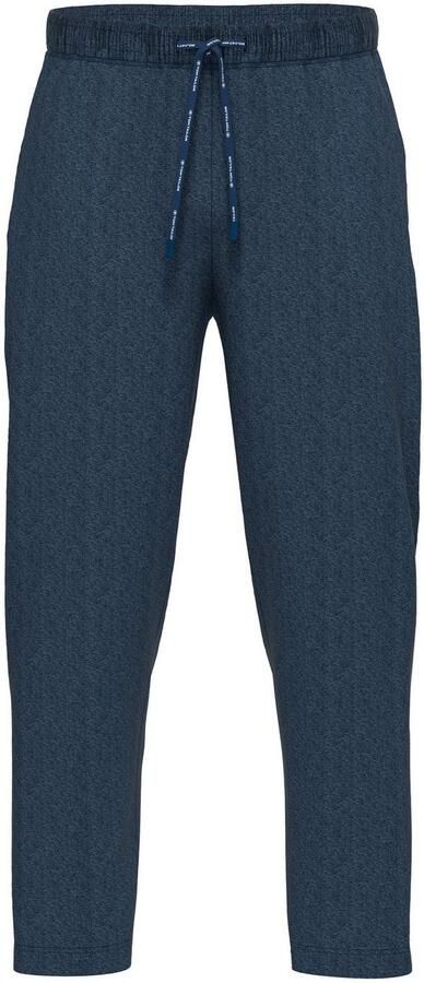 Tom Tailor Pyjamabroek Tennessee met elastiek en bindband katoenmix - Foto 4