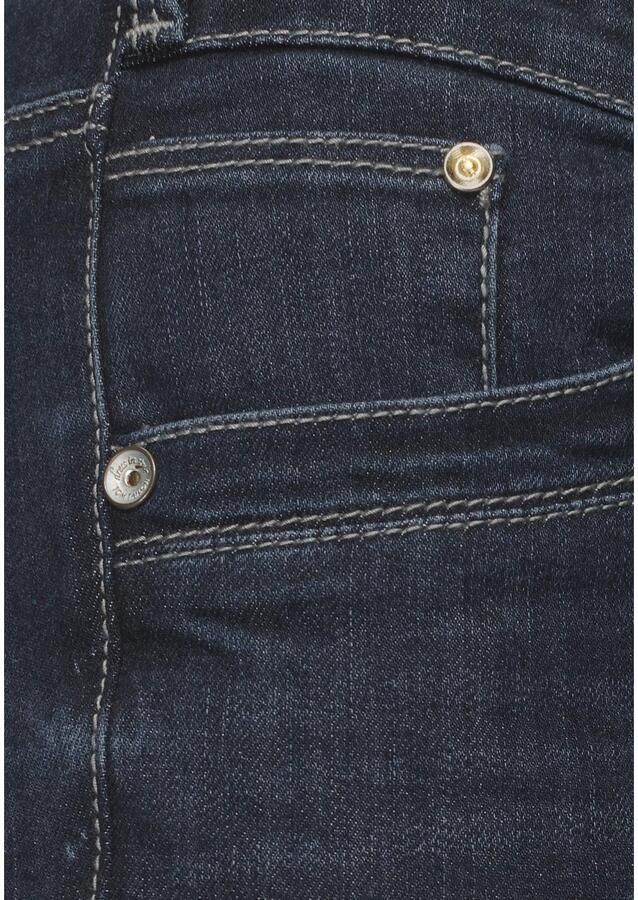 Tom Tailor Rechte jeans Alexa straight met contrasterende stiksels