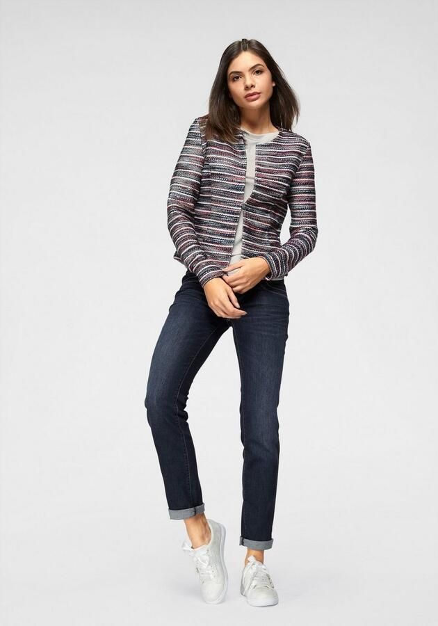 Tom Tailor Rechte jeans Alexa straight met contrasterende stiksels - Foto 5