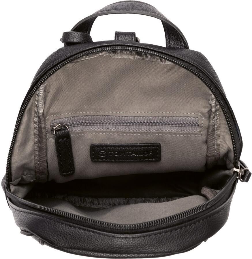 Tom Tailor Rugzak Adela van imitatieleer in moderne lijnvoering en afgebroken randkleur