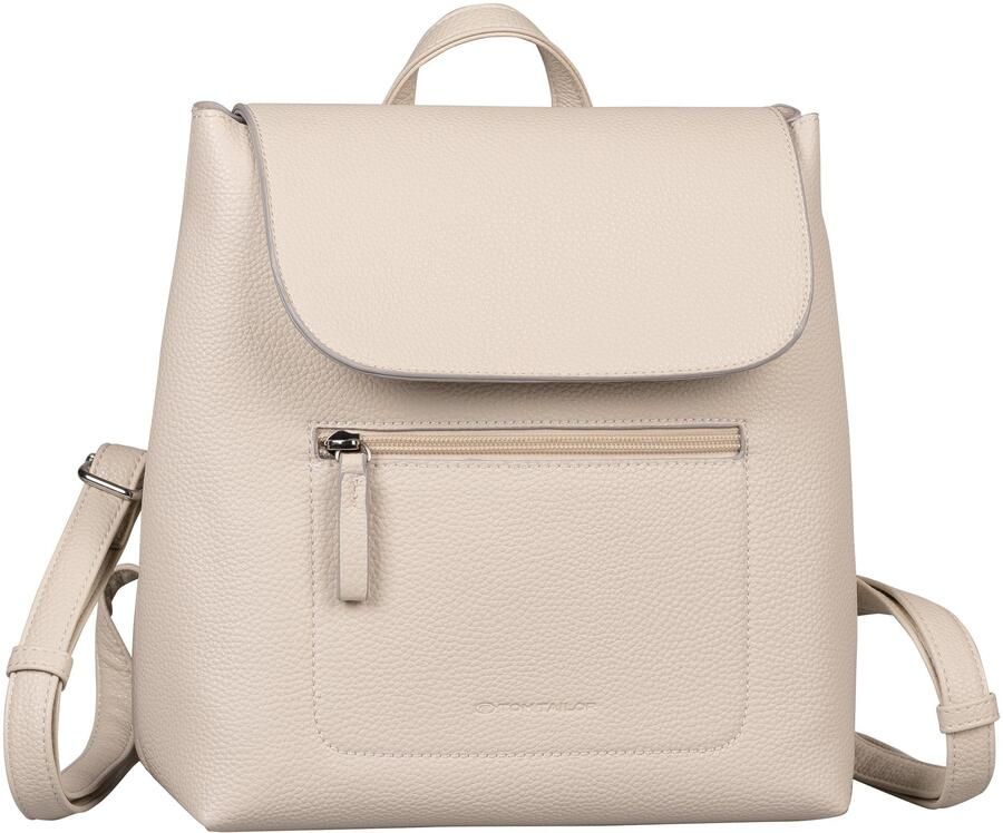 Tom Tailor Rugzak Elis van zacht gekorreld kunstleer met opvallende siernaad en fijn logo - Foto 4