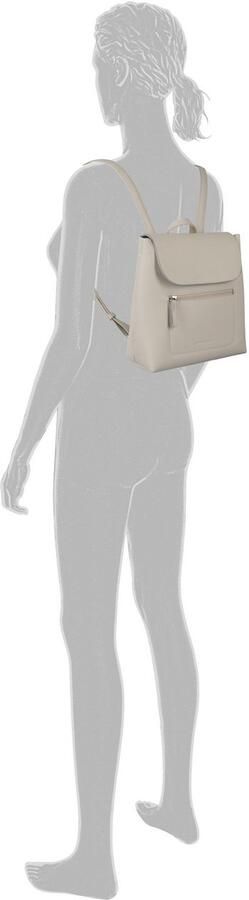 Tom Tailor Rugzak Elis van zacht gekorreld kunstleer met opvallende siernaad en fijn logo - Foto 3