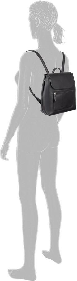 Tom Tailor Rugzak Elis van zacht gekorreld kunstleer met opvallende siernaad en fijn logo - Foto 3