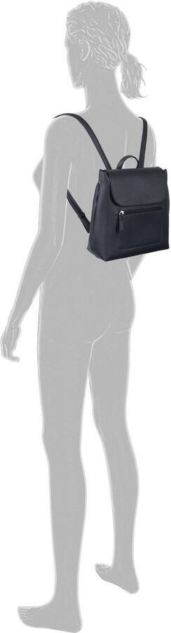 Tom Tailor Rugzak Elis van zacht gekorreld kunstleer met opvallende siernaad en fijn logo - Foto 4