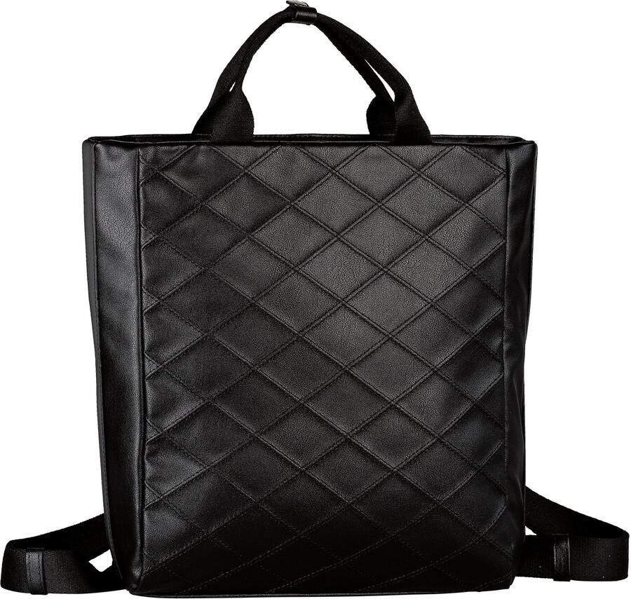 Tom Tailor Rugzak Skylar Concaaf gestikt kunstleer fijne geweven band en reflecterende ele ten - Foto 7