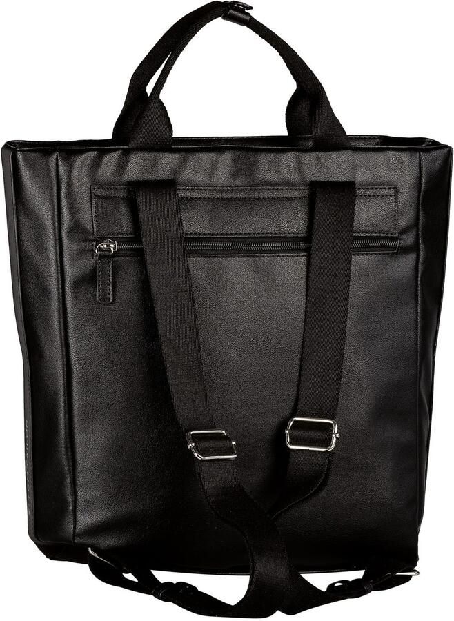 Tom Tailor Rugzak Skylar Concaaf gestikt kunstleer fijne geweven band en reflecterende ele ten - Foto 4