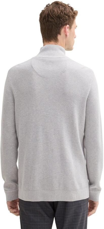 Tom Tailor Regular fit schipperstrui van puur ribgebreid katoen - Foto 3