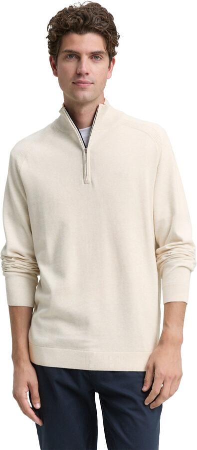 Tom Tailor Schipperstrui met geborduurd logo - Foto 6