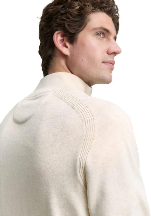 Tom Tailor Schipperstrui met geborduurd logo - Foto 4