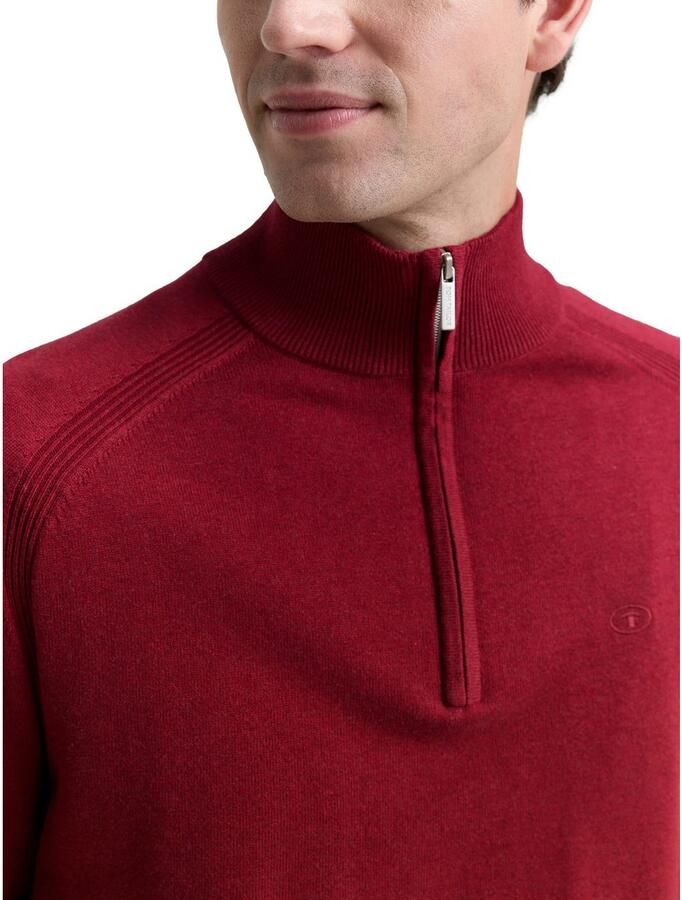 Tom Tailor Schipperstrui met geborduurd logo - Foto 2