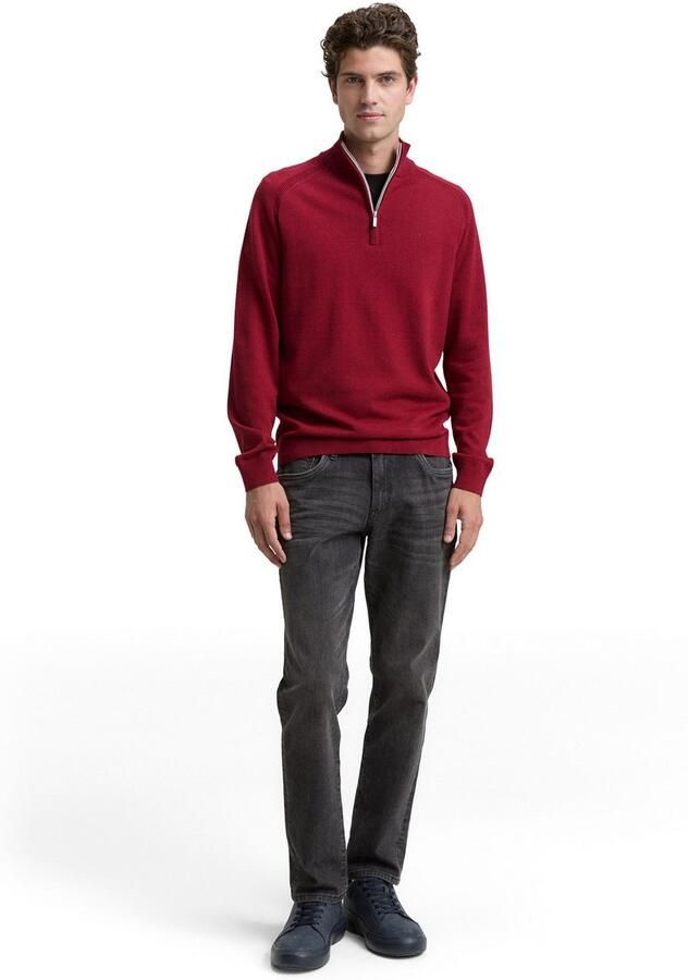 Tom Tailor Schipperstrui met geborduurd logo - Foto 4