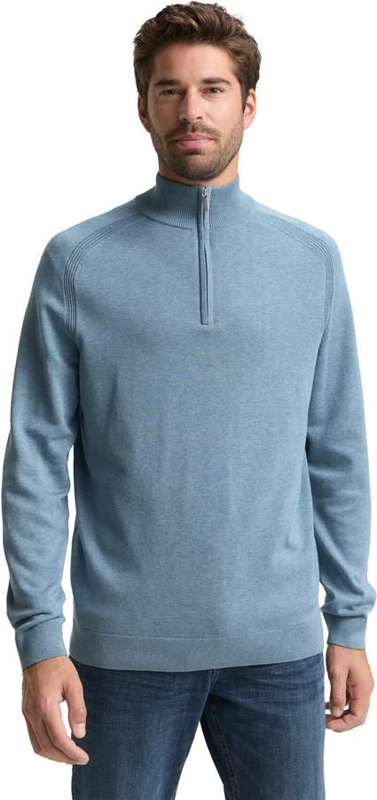 Tom Tailor Schipperstrui met geborduurd logo - Foto 6