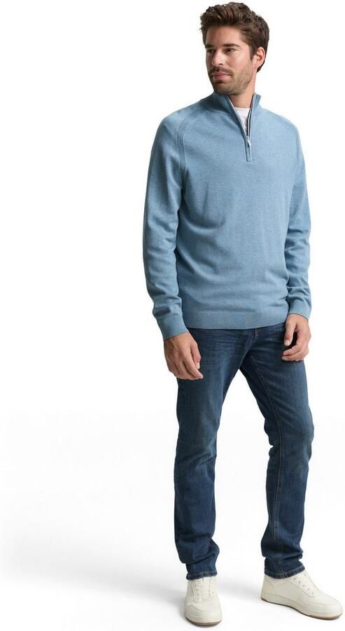 Tom Tailor Schipperstrui met geborduurd logo - Foto 4